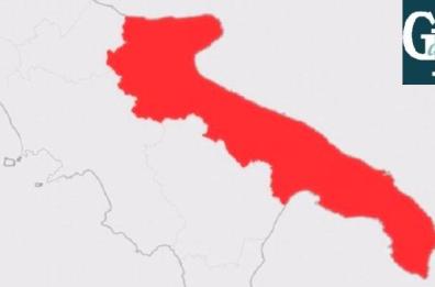 Covid, la Puglia resta rossa: pesa la pressione sulle terapie intensive