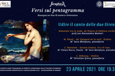 «Udire il canto delle due Sirene», l'appuntamento online tra musica e letteratura