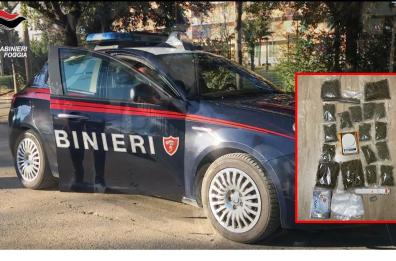 S.Marco in Lamis, sequestrati quasi due chili e mezzo di marijuana in un club: arrestato il titolare