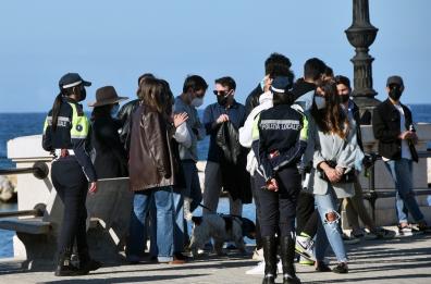 Covid, ben 389 sanzioni nel Barese negli ultimi 10 giorni in zona gialla