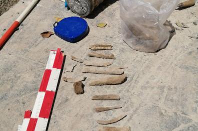 Bari, l'antica necropoli riemerge dal sottosuolo