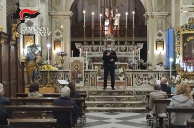 Ascoli Satriano, carabinieri in chiesa  contro le truffe agli anziani