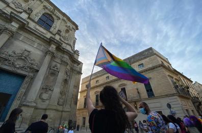 Lecce, al via il Rainbow Day «itinerante» nel centro storico 