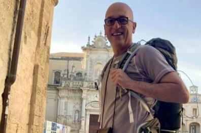A piedi da Lecce a Leuca,  il  «cammino» del consigliere Gabriele Molendini