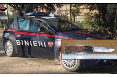 Foggia, la lite finisce a coltellate: arrestato marocchino