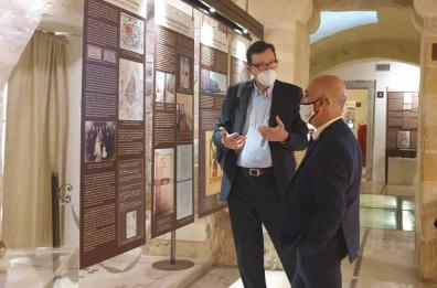 Lecce, l'ambasciatore d'Israele in visita al museo ebraico