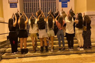 Foggia, notte prima degli esami,  poi si festeggia