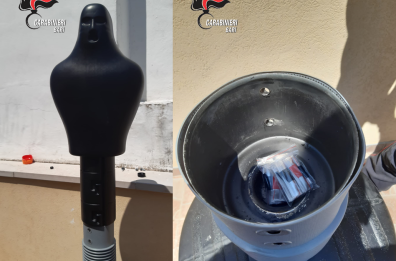 Monopoli, nasconde droga nel manichino ma i carabinieri lo arrestano