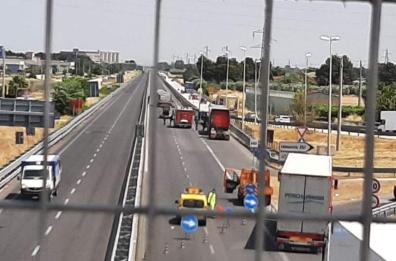 Foggia, impatto tra due mezzi pesanti: traffico in tilt sulla SS16