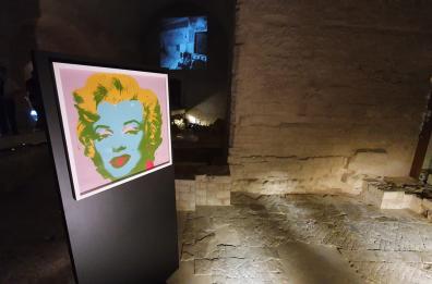 La Marilyn di Warhol in mostra nell'antico bastione di Bari