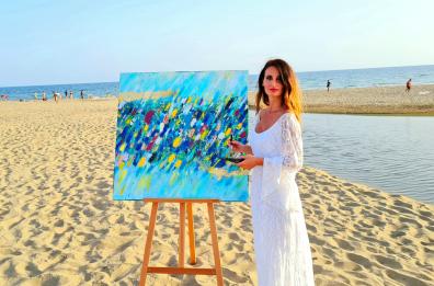 Da Taranto a Roma: l'esposizione dell'artista Tagliente è un inno alla vita «green»