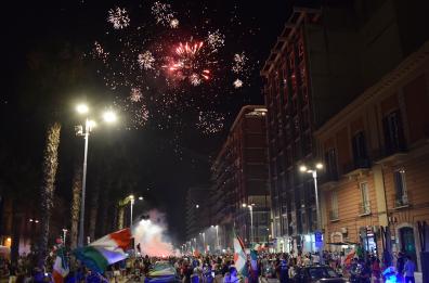 Campioni d'Europa: la lunga notte dei festeggiamenti 