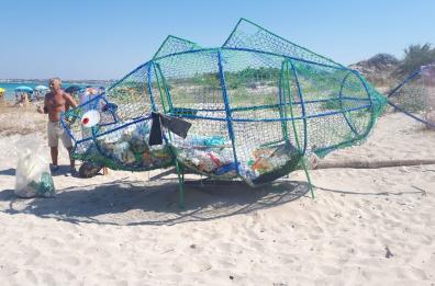 Bari, lungo le coste cittadine arrivano i «pesci mangiaplastica»
