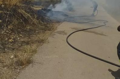 Vigili del fuoco incendio