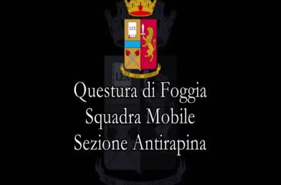 Foggia, trascinata dai rapinatori