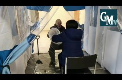 Avigliano: in una Rsa inaugurata la prima tenda degli abbracci della Basilicata