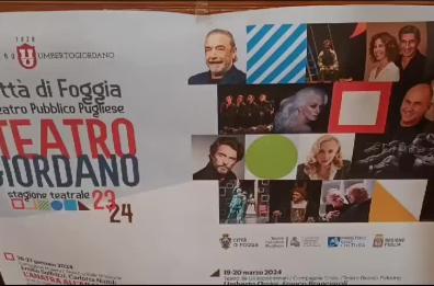 Foggia, la stagione del Teatro Giordano porta in scena Solfrizzi, Boni, Frassica e tanti altri