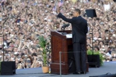 Confetti pugliesi per Obama a Berlino