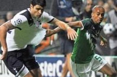 Champions: Werder Brema-Tottenham 2-2