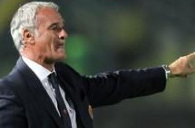 Ranieri,punto su Totti al 100%