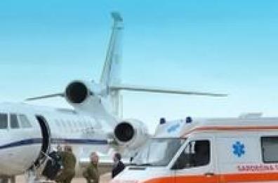 Volo ambulanza Ami per neonata