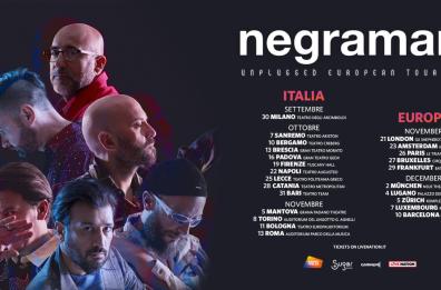 Negramaro, il nuovo tour in versione «unplugged» fra Italia ed Europa