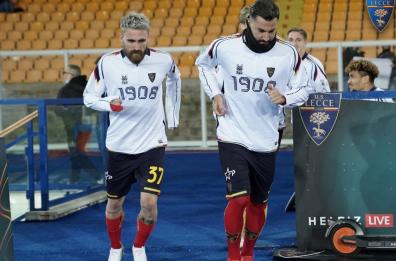Lecce in svantaggio dopo 45 minuti di gioco: Cittadella avanti 1-0