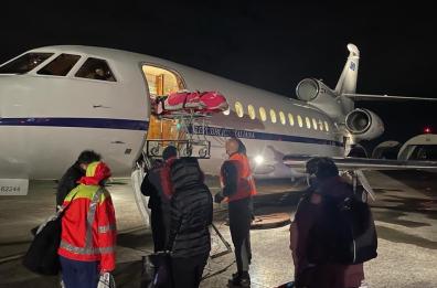 Volo notturno da Lecce a Roma per salvare una bambina in pericolo di vita