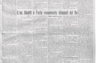 La crisi è ormai senza precedenti