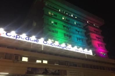 Malattie rare, il Moscati di Taranto si tinge di rosa, verde e azzurro 