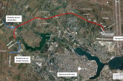 Presto l'aeroporto del Salento sarà raggiungibile in treno: l'annuncio di Rfi