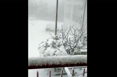 METEO - Maltempo e freddo: neve in Molise, Vesuvio e Potentino VIDEO