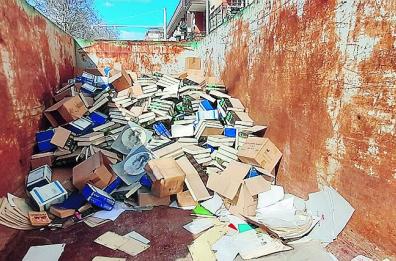 Migliaia di libri al macero: lo scempio di chi non legge più