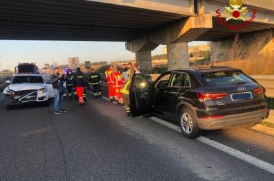 Incidente sulla Statale 101, coinvolti quattro calciatori della Primavera del Lecce