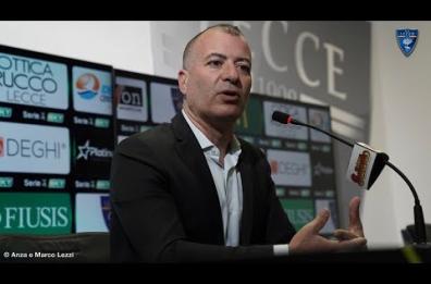 Sticchi Damiani: «E' il Lecce la vera sorpresa del campionato»