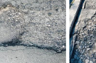 Benvenuti a Foggia, dove bisogna fare le gimkane per evitare i fossi