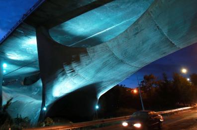 Stupendo il ponte ma non ci passo...
