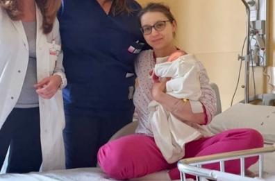 Natalia, in fuga da Kiev, torna a Grottaglie per far nascere Eva