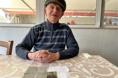 Massafra, il racconto di Cosimo 101 anni: «La Guerra? È il peggiore degli incubi»
