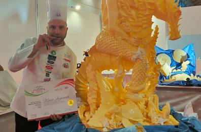 Lecce, medaglia d'oro al pastry chef che cura e protegge il mare