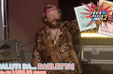 Jovanotti saluta Barletta, la prima cartolina del JovaBeachParty spopola sui social