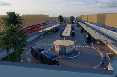 Bari, terminal bus in via Capruzzi: 18 stalli dedicati ai mezzi e una ciclostazione in arrivo