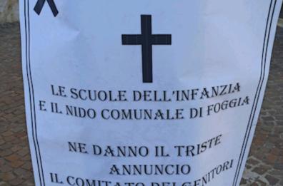 Foggia, scongiurare la chiusura delle scuole dell’infanzia