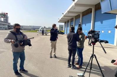 Il Distretto aerospaziale pugliese, eccellenza italiana sul canale televisivo Chilevisión
