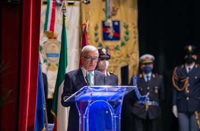 Potenza, festa della Polizia: «Fondamentale l'impegno di tanti uomini e donne»