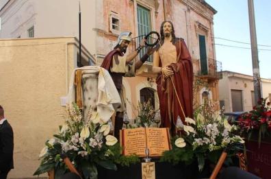 Ceglie del Campo riaccoglie la lunghissima processione dei Misteri del Venerdì Santo, con ben 58 simulacri