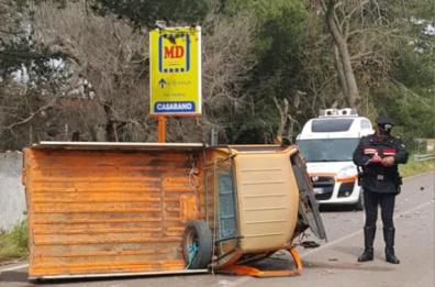 Mezzo agricolo contro auto tra Casarano e Ruffano: 85enne muore sul colpo