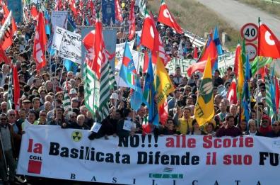 Le scorie nucleari in Basilicata? Scanzano Jonico alza gli scudi
