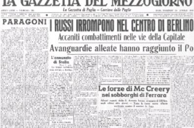 Le truppe sovietiche entrano a Berlino
