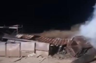 Scanzano Jonico, fiamme nel lido Baia delle Scimmie, indagini dei carabinieri